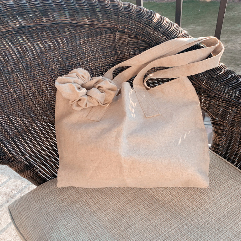 Linen Tote Bag